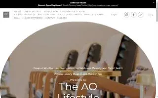 AO - The Space website
