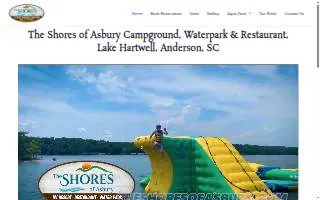 Shores of Asbury RV Resort website