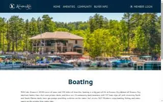 Keowee Key North Marina website