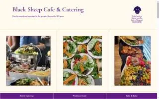 Black Sheep Cafe & Catering of Piedmont website