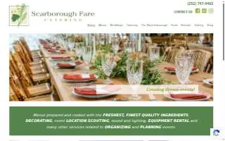 Scarborough Fare Catering website