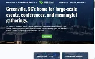 Woodside Conference Center - Greenville Convention Center website