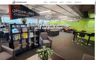 OpenWorks Coworking website
