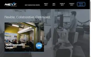NEXT Innovation Center website