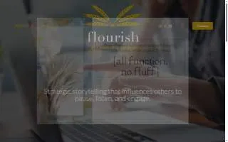 Flourish of Greenville website