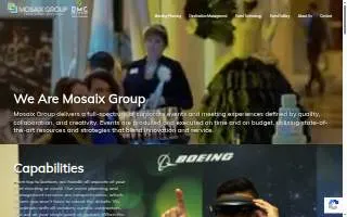 Mosaix Group Greenville website