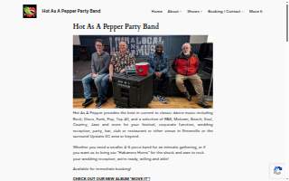 Hot As A Pepper Party Band