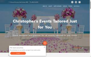 Christopher's Events Tailored Just for You