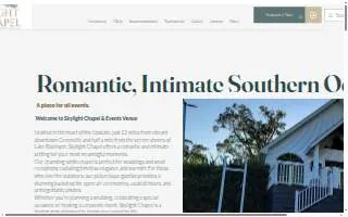 Skylight Chapel and Events website