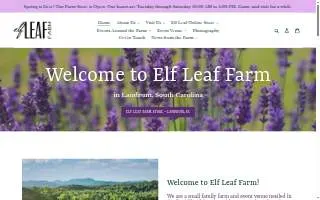 Elf Leaf Farm website