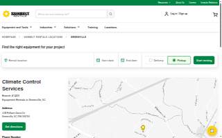 Sunbelt Rentals Climate Control