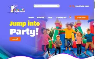 Silly Bob'S Inflatables website