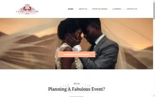 Catered Dreams by LaToya website