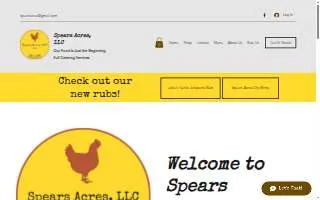 Spears Acres website