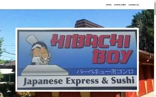 Hibachi Boy website