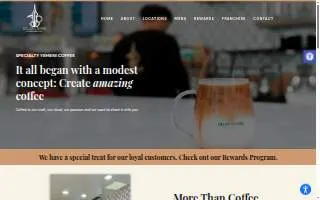 Delah Coffee of Greenville website