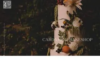 Cardamom Bakeshop website