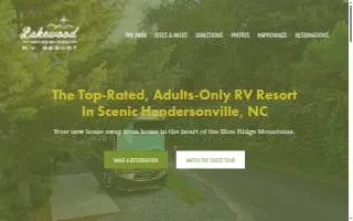 Lakewood RV Resort website