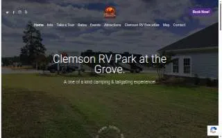 Clemson RV Park At The Grove website