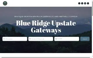 Paris Mountain Retreat by Blue Ridge Upstate Gateways website