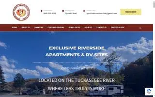 Speckled Trout River Club and RV Park website