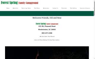 Forest Spring Family Campground