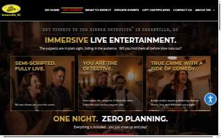 The Dinner Detective True Crime Murder Mystery Dinner Show - Greenville