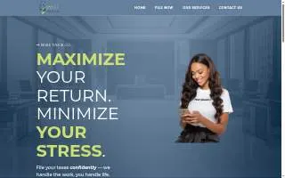 Wise Tax & Company website