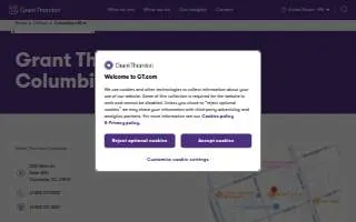 Grant Thornton of Columbia website