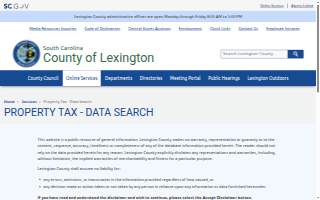Lexington County Tax Collector