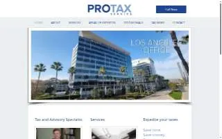 Pro Tax Service of Columbia website