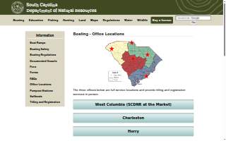 SCDNR Columbia Boat Titling & Licensing Office
