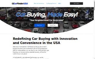 CarFinderUSA (Car Buying Service)