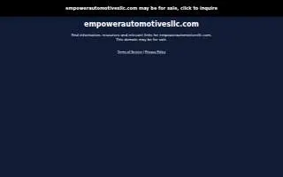Empower Automotives LLC website