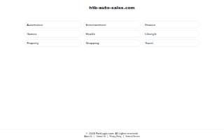HTB Auto Sales