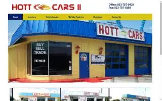 Hott Cars Inc website