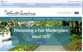 South Carolina Department Of Consumer Affairs