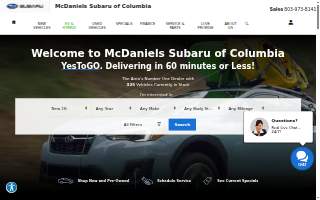 McDaniels Subaru of Columbia
