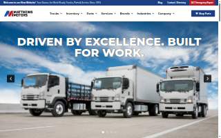 Matthews Motors - Commercial Truck Sales, Parts and Repairs