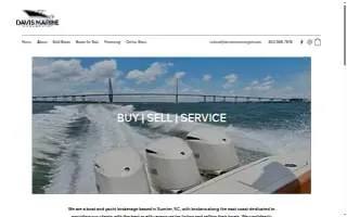 Davis Marine Management website