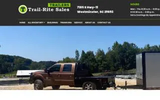 Trail-Rite Sales website