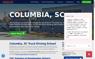 Roadmaster Drivers School of Columbia, SC
