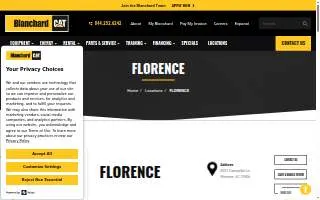 Blanchard Machinery - Florence website