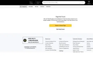 White Cap of Columbia website