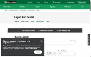 Enterprise Rent-A-Car of Lugoff website