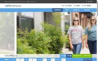 Walk2Campus Columbia website