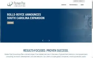 Parker Poe Consulting LLC website