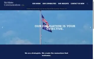 McAlister Communications website