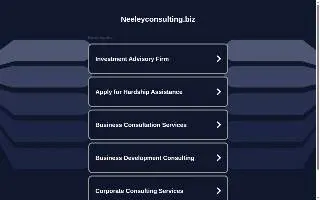 Neeley Consulting website