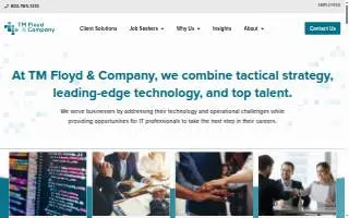 TM Floyd & Company website